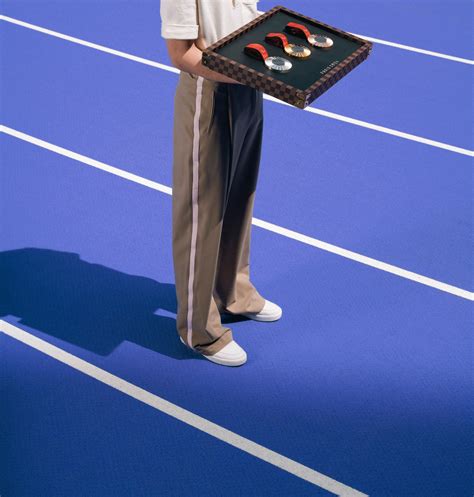 paris 2024 medals and trays.